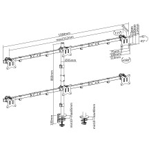 Equip 650160 monitor mount / stand Equip 650160 monitor mount / stand