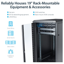 StarTech.com RK2236BKF rack cabinet