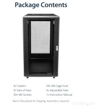 StarTech.com RK2236BKF rack cabinet