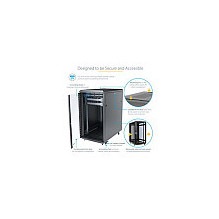 StarTech.com RK2236BKF rack cabinet