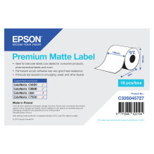 „Epson C33S045727“ spausdintuvo etiketė