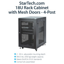 „StarTech.com“ RK1833BKM stovo spintelė
