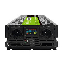 Green Cell Przetwornica napicia PowerInverter LCD 24 V 3000W / 60000W Przetwornica samochodowa z wywietlaczem - czysty s Green Cell Przetwornica napicia PowerInverter LCD 24 V 3000W / 60000W Przetwornica samochodowa z wywietlaczem - czysty s