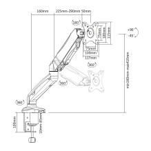 Equip 650120 monitor mount / stand Equip 650120 monitor mount / stand