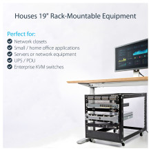 StarTech.com 4POSTRACK12U rack cabinet