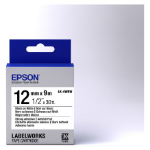 „Epson LK-4WBW“ etikečių spausdinimo juosta „Epson LK-4WBW“ etikečių spausdinimo juosta