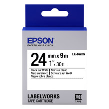 „Epson LK-6WBN“ etikečių spausdinimo juosta