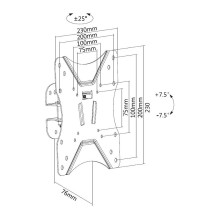 Equip 650402 TV mount / stand Equip 650402 TV mount / stand