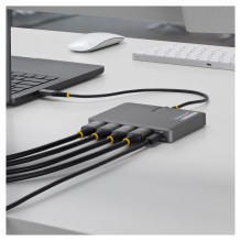 StarTech.com QUAD-USB-HDMI-ADAPT laptop dock / port replicator