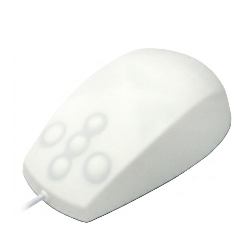 Medigenic MMA Scroll Mouse USBPS2 IP65 Silicone light blue
