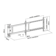 Equip 650336 monitor mount / stand