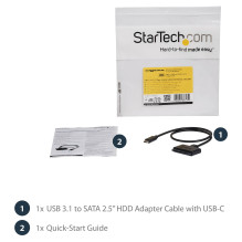 StarTech.com USB31CSAT3CB laptop dock / port replicator