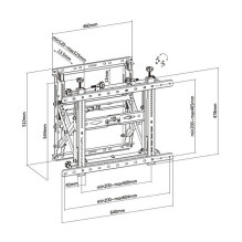 Equip 650352 monitor mount / stand Equip 650352 monitor mount / stand