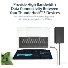 StarTech.com TBLT3MM1M Thunderbolt kabelis