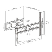 Equip 650337 TV mount / stand Equip 650337 TV mount / stand