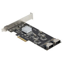 „StarTech.com“ 8P6G-PCIE-SATA-CARD sąsajos plokštės / adapteriai