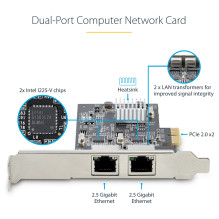 „StarTech.com PR22GI-NETWORK-CARD“ tinklo plokštė