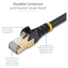 StarTech.com 6ASPAT3MBK networking cable StarTech.com 6ASPAT3MBK networking cable
