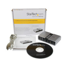 „StarTech.com“ ICUSBAUDIO7D garso plokštė
