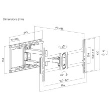 Equip 650348 TV mount / stand