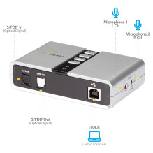 StarTech.com ICUSBAUDIO7D audio card