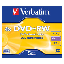 Verbatim DVD+RW Matt Silver