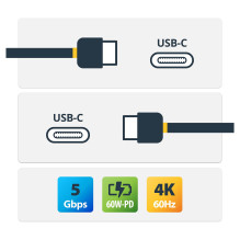 StarTech.com USB315CC2M USB kabelis