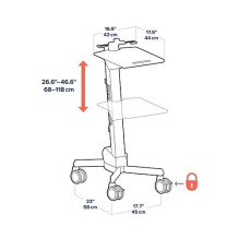 Ergotron Neo-Flex Laptop Cart Ergotron Neo-Flex Laptop Cart
