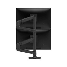 Ergotron LX Series LX Dual Stacking Arm, Tall Pole, Matte Black Ergotron LX Series LX Dual Stacking Arm, Tall Pole, Matte Black