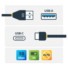 StarTech.com USB31AC50CM USB cable