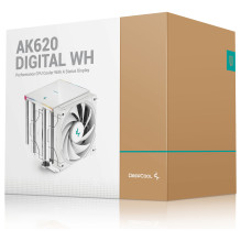 DeepCool AK620 skaitmeninis baltos spalvos DeepCool AK620 skaitmeninis baltos spalvos
