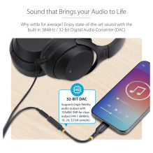 StarTech.com USBCAUDIO2 audio cable StarTech.com USBCAUDIO2 audio cable