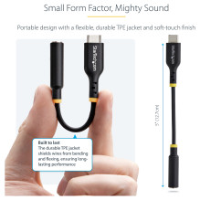 StarTech.com USBCAUDIO2 audio cable StarTech.com USBCAUDIO2 audio cable