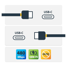 StarTech.com USB2C5C1M USB kabelis StarTech.com USB2C5C1M USB kabelis
