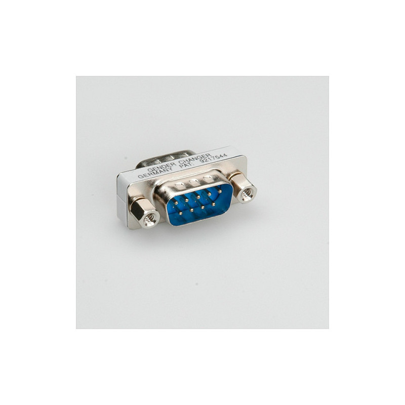 ROLINE Mini Gender Changer, 9-pin M - M