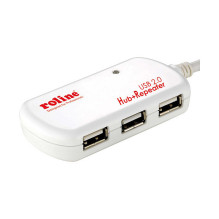 ROLINE USB 2.0 Hub, 4 Ports, with Repeater 12 m ROLINE USB 2.0 Hub, 4 Ports, with Repeater 12 m