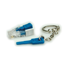 ROLINE Lockable RJ45 Plug with Key networking cable