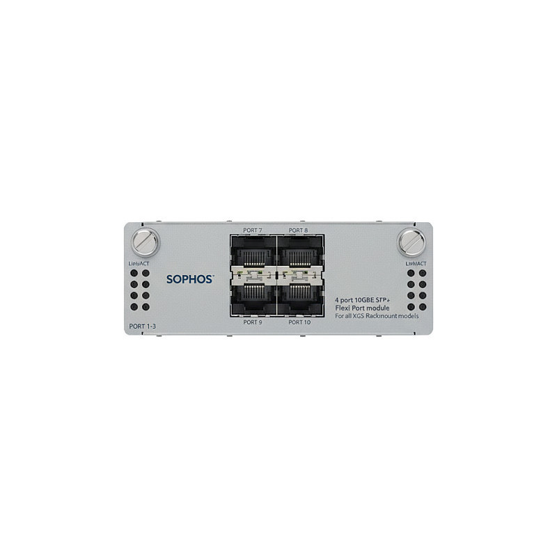SOPHOS 4 port 10GbE SFP+ Flexi Port module (for all XGS Rackmount models)