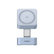 UGREEN W752 MagFlow 2-in-1 Magnetic Wireless Charger 25W Qi2 Foldable and Compact for iPhone