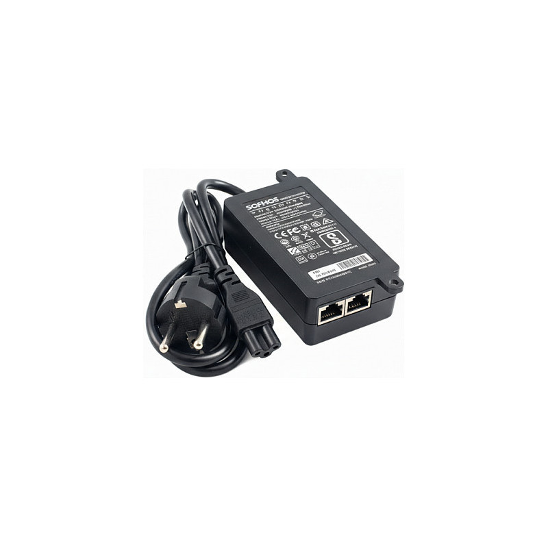 SOPHOS Gbit / 2.5G PoE+ Injector 802.3af / at - 30W - with EU Power Cord