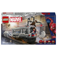 LEGO Spider-Man vs. Doc Ock Subway Train Scene