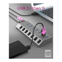 ICY BOX IB-HUB1701-C3 ICY BOX IB-HUB1701-C3
