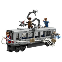 LEGO Spider-Man vs. Doc Ock Subway Train Scene
