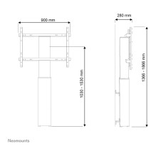 Neomounts PLASMA-W2250SILVER TV mount / stand Neomounts PLASMA-W2250SILVER TV mount / stand