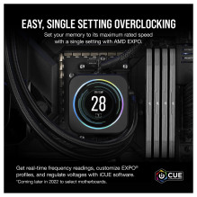 „Corsair Vengeance CMK16GX5M1E6000Z36“ atminties modulis „Corsair Vengeance CMK16GX5M1E6000Z36“ atminties modulis