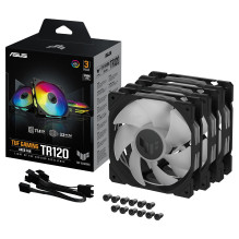 ASUS TUF GAMING TR120 ARGB 3IN1 Juoda