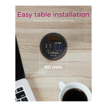 ICY BOX IB-HUB1404A socket-outlet ICY BOX IB-HUB1404A socket-outlet