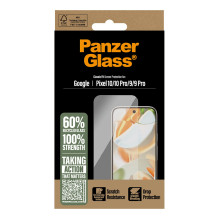 „PanzerGlass ®“ ekrano apsauga „Google Pixel 10“, „10 Pro 5G“, „9 5G“, „9 Pro 5G“, klasikinio pritaikymo