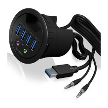 ICY BOX IB-HUB1403A socket-outlet