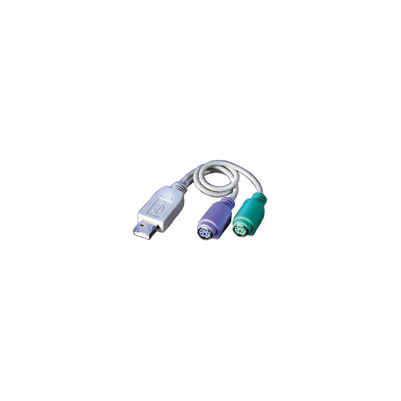 VALUE USB to 2x PS / 2 PS / 2 cable